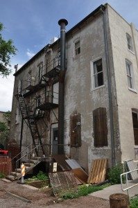 The outside prior to renovations