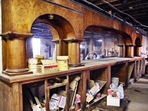The antique bar, the oldest in Flagstaff Arizona